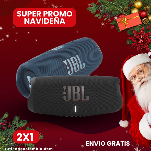 JBL CHARGE 5 PRO: 2X1 Y EXPLOTA LA FIESTA